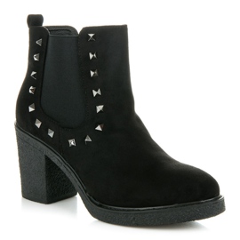 Seastar Botas con tachuelas negro 4