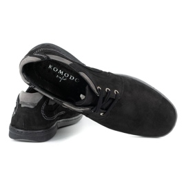 KOMODO Zapato casual hombre piel 861L negro 4