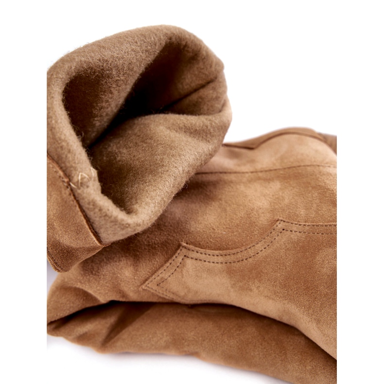 Lewski Shoes Botas Cowboy Mujer Ante Lewski 3094 / F Beige Oscuro 3