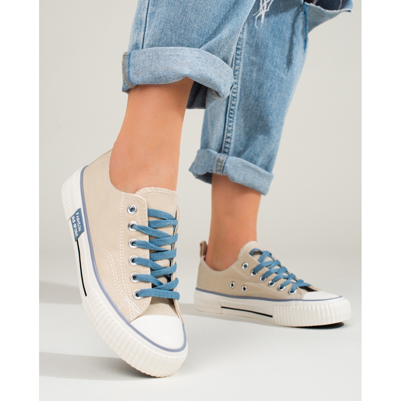 Deportivas mujer Shelovet beige 1