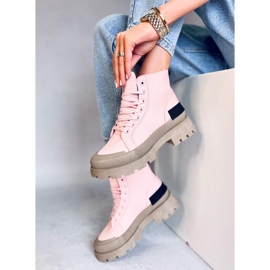 Rosa Felve Zapatillas trekking rosas rosado 2