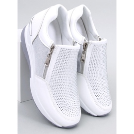 BM zapatillas blancas Atwood con cuña blanco 3