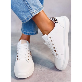 BM Zapatillas deportivas de mujer Henne Leopard blanco 1 BM Zapatillas deportivas de mujer Henne Leopard blanco 1
