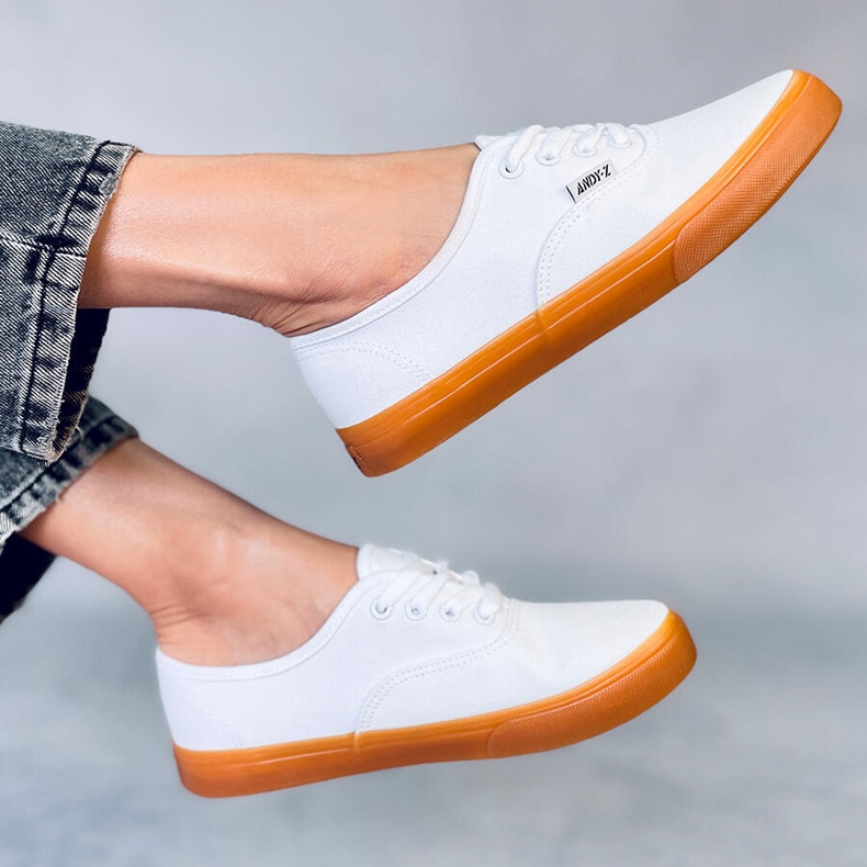 Zapatillas de mujer, lona Werde White blanco 1