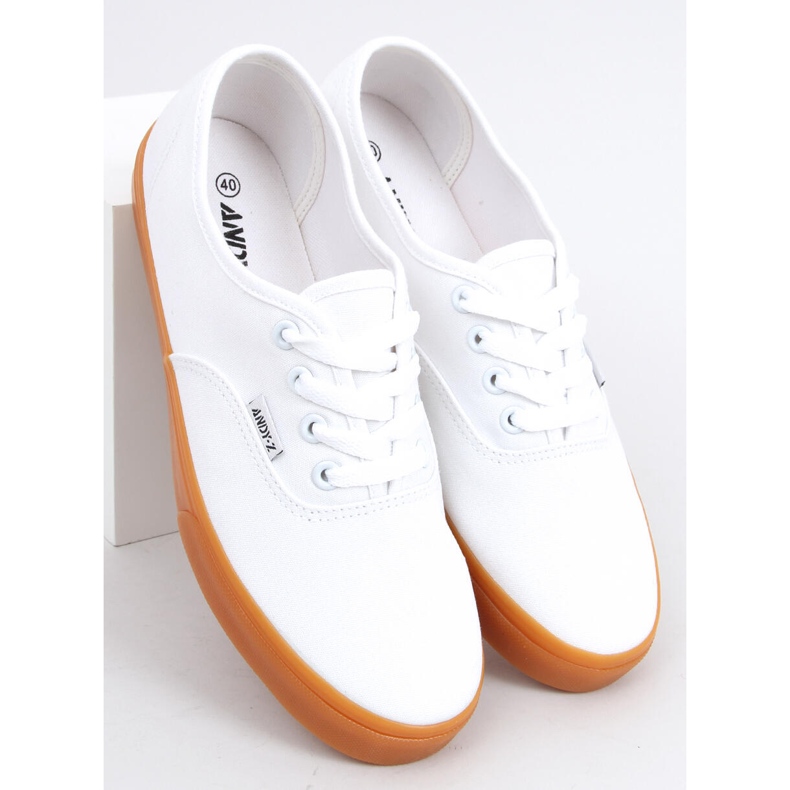 Zapatillas de mujer, lona Werde White blanco 2