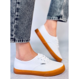 Zapatillas de mujer, lona Werde White blanco 4
