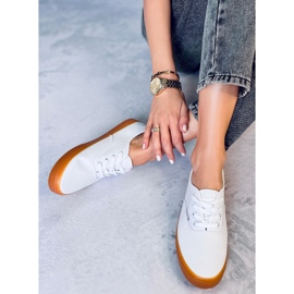 Zapatillas de mujer, lona Werde White blanco 5