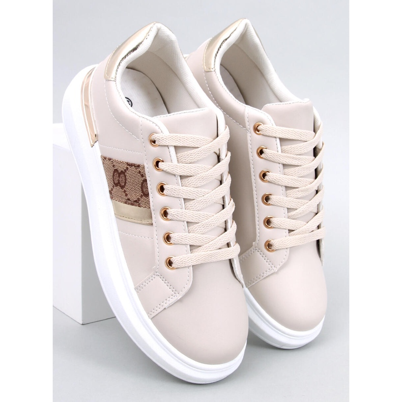 Zapatillas de mujer Hinds Beige 2