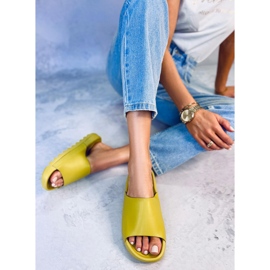 BM Pantuflas mujer Kolb Verde 3