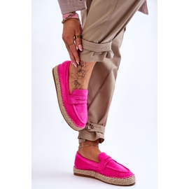 FI1 Alpargatas Mujer Ante Keyla Fucsia rosado 7