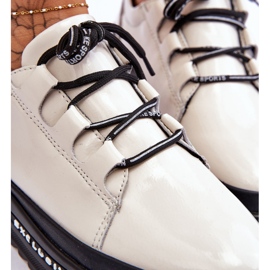 S.Barski Deportiva Chantal Lacado Beige 7