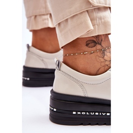 S.Barski Deportiva Chantal Lacado Beige 6