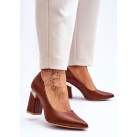 Lewski Shoes Zapatos De Salón De Piel Lewski 3117 Marrón 4