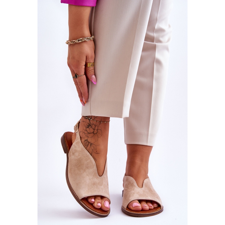 Sandalias Mujer Ante Lewski Shoes 3220/X Beige 1