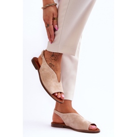 Sandalias Mujer Ante Lewski Shoes 3220/X Beige 5