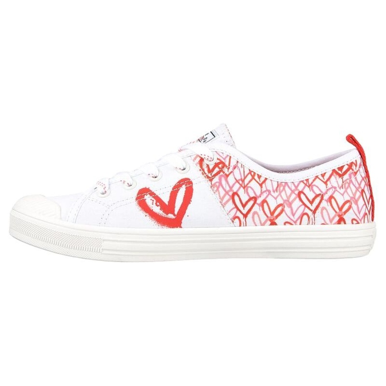 Zapatos Skechers x JGoldcrown: Bobs B Cool All Corazon W 113952-WRPK blanco 1