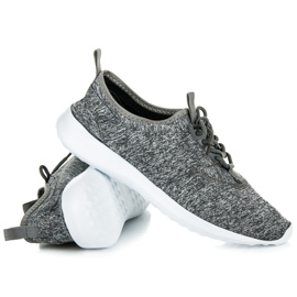 Calzado deportivo textil gris 1