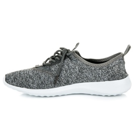 Calzado deportivo textil gris 4