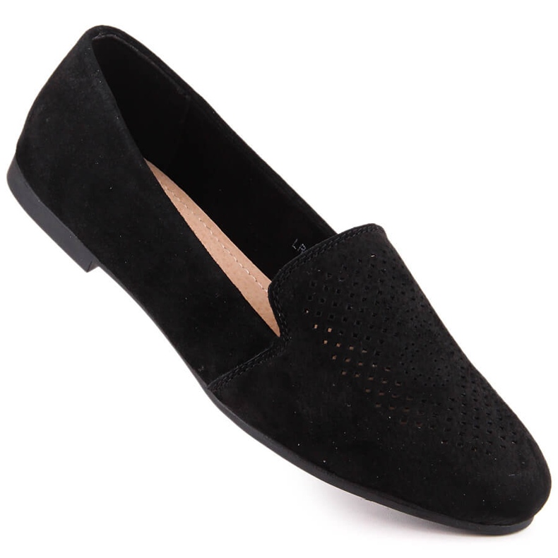 Slip-on cómodos piel ante negro S.Barski LR29515 1