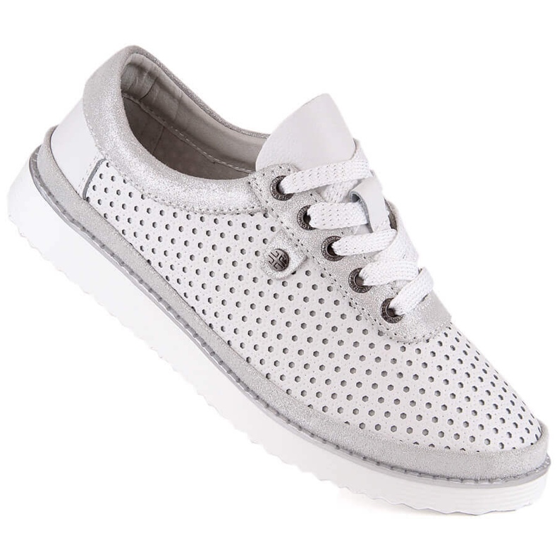 Deportivo mujer cómodo piel blanco S.Barski LR29558 1