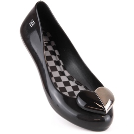 Cómodas bailarinas de mujer perfumadas elásticas negras Zaxy LL285027 negro 1