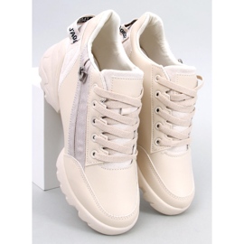 BM Zapatillas Helser beige con cuña 1 BM Zapatillas Helser beige con cuña 1