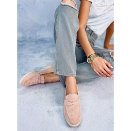 Mocasines Blum de ante rosa rosado 5