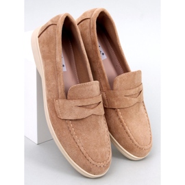 BM Mocasines Blum de ante beige 1