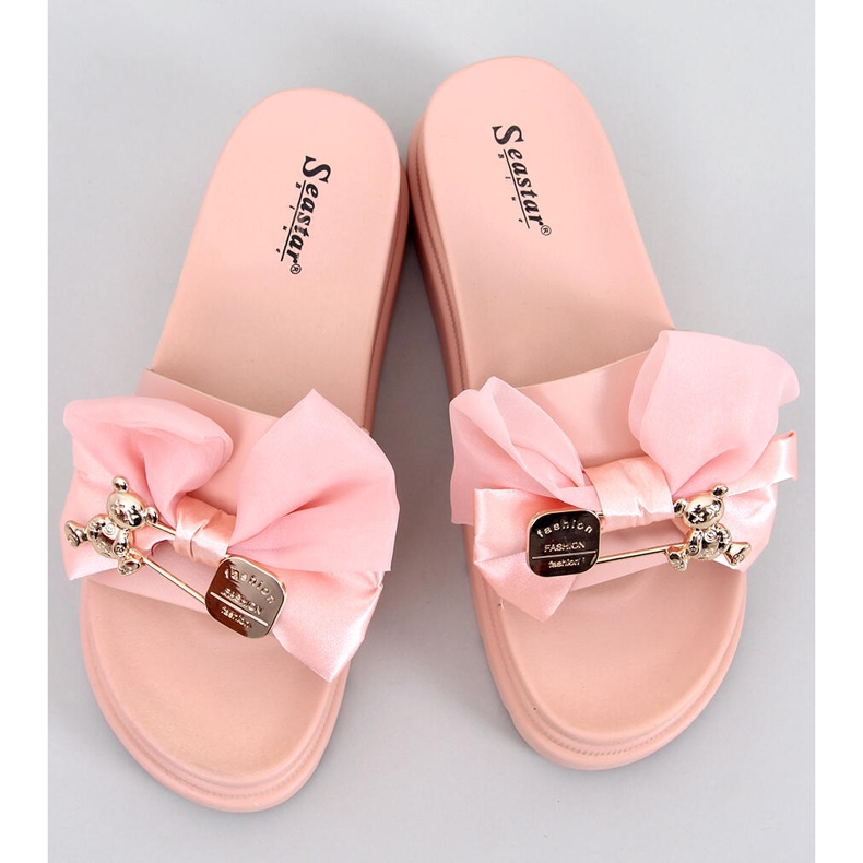 BM Sandalias Teddy Pink plataforma osito rosa 1