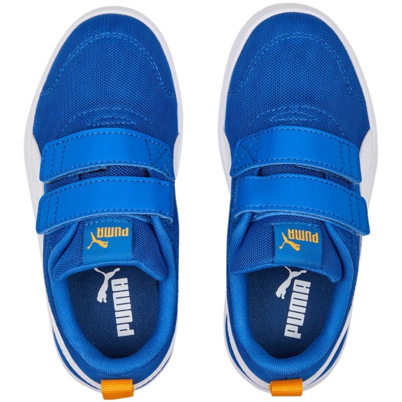 Zapatos Puma Courtflex v2 Mesh V Ps Jr 371758 14 azul 1