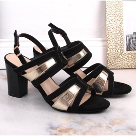Sandalias negras de mujer en el puesto Vinceza 17271 negro 5