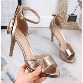 Sandalias pin lacado dorado Potocki YQ21037 4