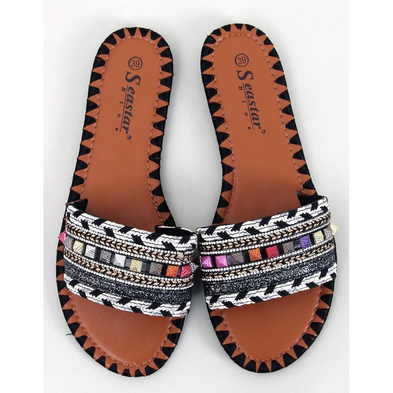 Zapatilla Marrakesh Marruecos Negra negro 1