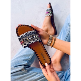Zapatilla Marrakesh Marruecos Negra negro 4