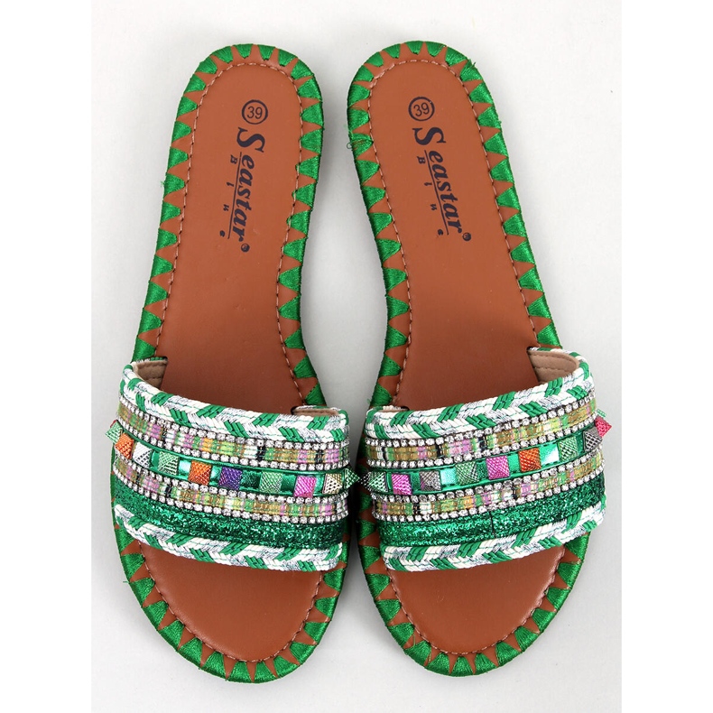 Zapatilla Marruecos Verde Marrakech 1