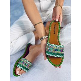 Zapatilla Marruecos Verde Marrakech 4
