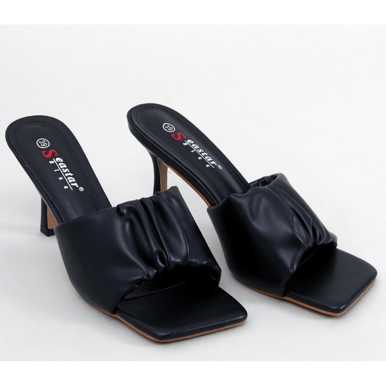 Seastar Sandalias negras con tacón de aguja Devon negro 1 Seastar Sandalias negras con tacón de aguja Devon negro 1