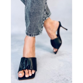 Seastar Sandalias negras con tacón de aguja Devon negro 3