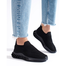 Deportivas Shelovet textil negro 1