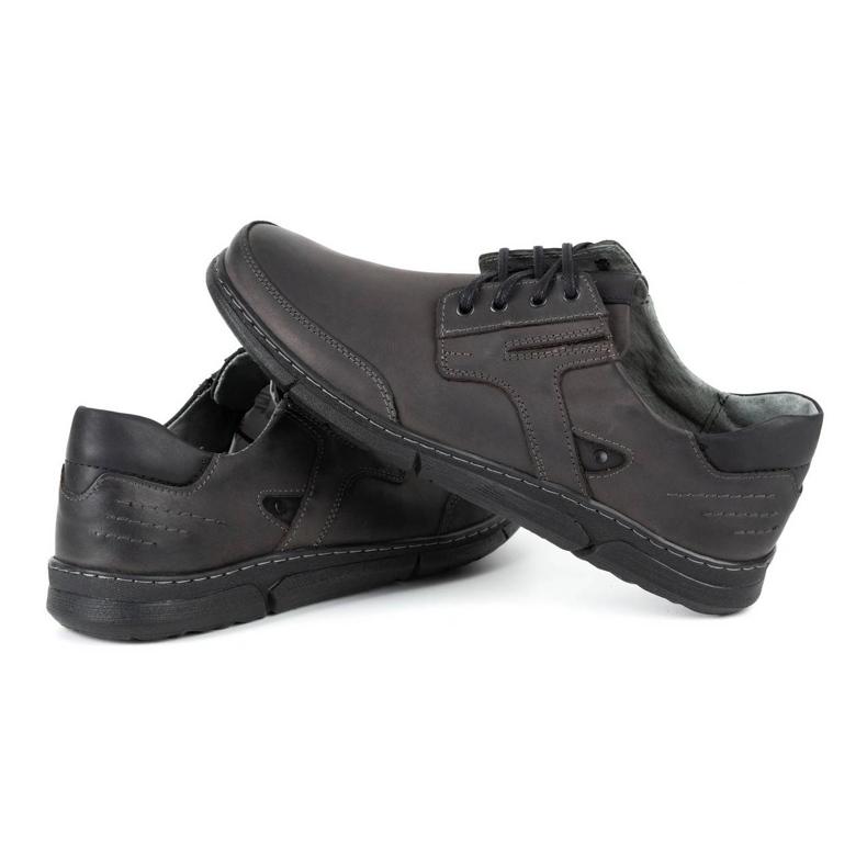Polbut Zapatos casual hombre gris J55 4