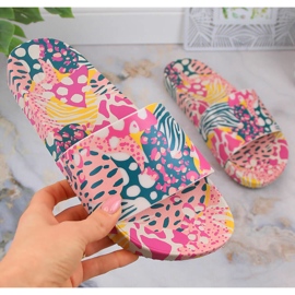 Pantuflas de mujer cómodas, elásticas, perfumadas multicolor ZAXY Manifestar Color Slide HH285097 5