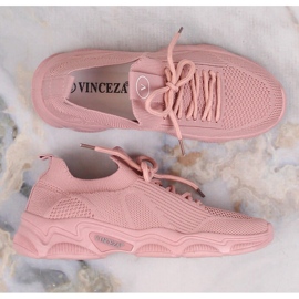 Deportivas mujer slip-on rosa empolvado Vinceza 13574 rosado 7
