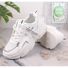 Zapatillas deportivas de mujer sneakers blancas Vinceza 13584 blanco 7