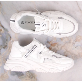Zapatillas deportivas de mujer sneakers blancas Vinceza 13584 blanco 6