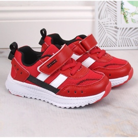 Atletico Deportivas infantiles con velcro rojo AbcKids B933104083 2
