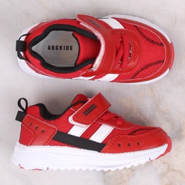 Atletico Deportivas infantiles con velcro rojo AbcKids B933104083 3