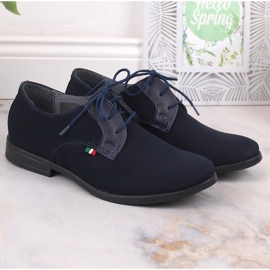 Zapato de vestir niño Kornecki 6120 azul marino 3