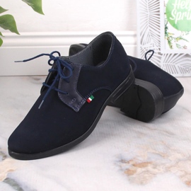 Zapato de vestir niño Kornecki 6120 azul marino 4