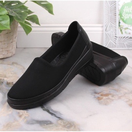 Slip-on mujer cómodos negros T.Sokolski W23-483 7