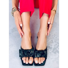 Tacones negros de diseño T388P Negro 4